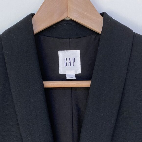 Gap Womens Classic Black Suit Blazer Size 0 / XS - Picture 3 of 7